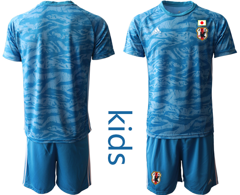 Cheap Youth 2020-2021 Season National team Japan goalkeeper blue Soccer Jersey